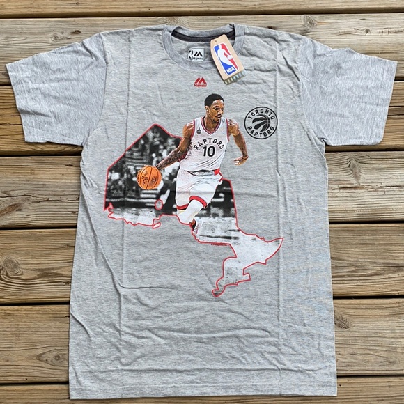 Toronto Raptors DeMar DeRozan NBA T-Shirt - Picture 1 of 3